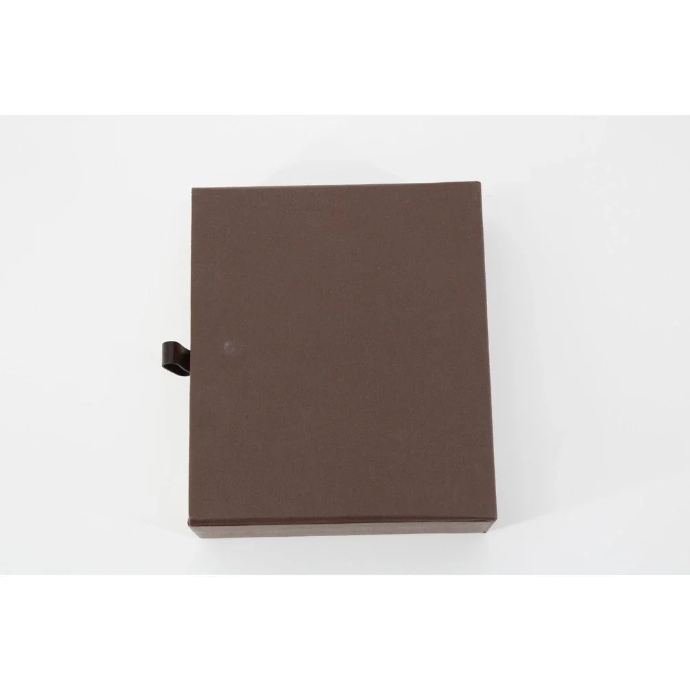 Louis‎ Vuitton gift box Brown Side Opening Pull Tab 3.5 X 5.5 X 1 Empty